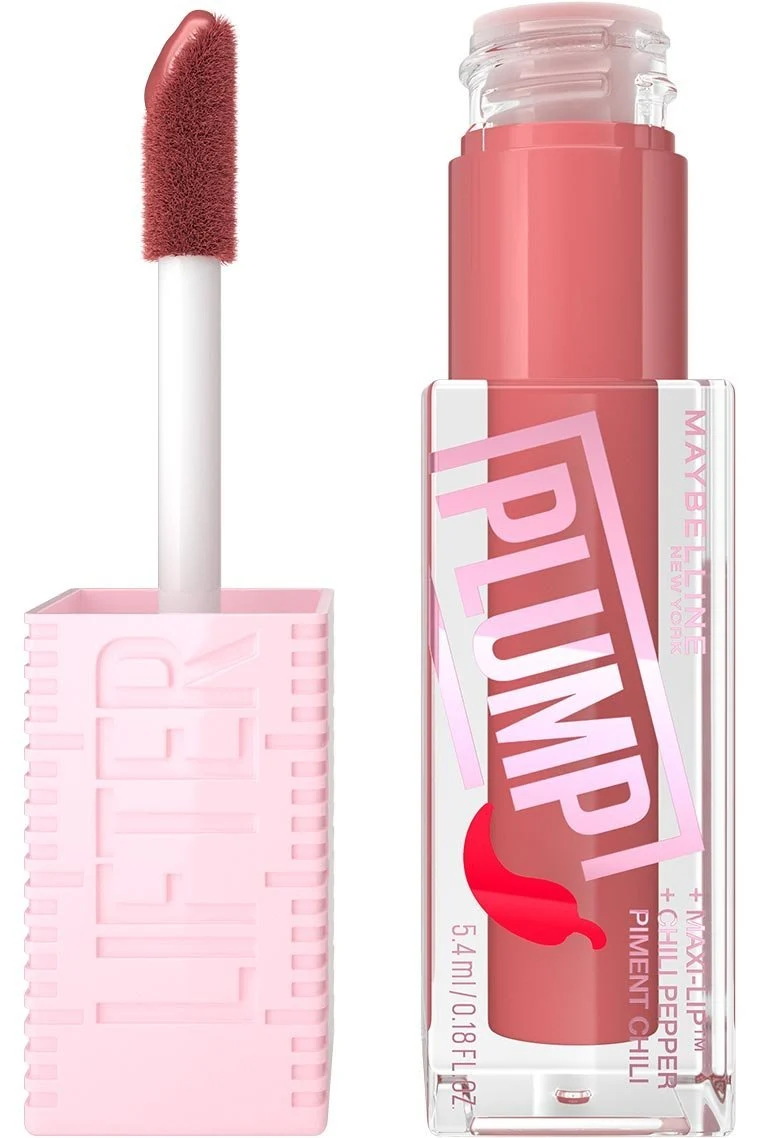MAYBELLINE BRILLO LABIAL LIFTER GLOSS PLUMP PEACH FEVER 005